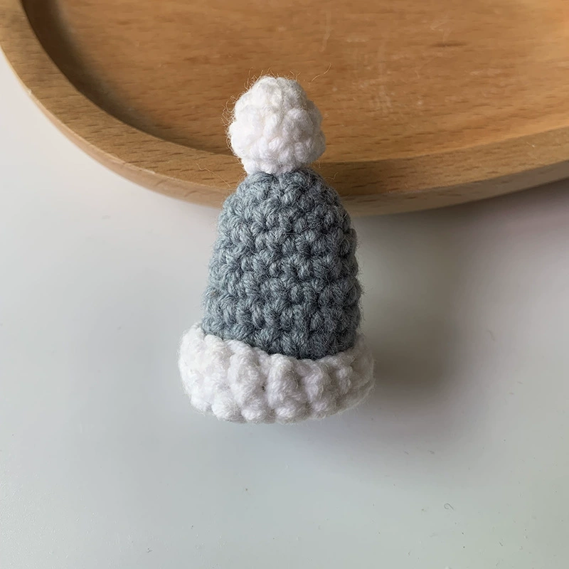 Small Christmas woolen hat, plush doll, decorations, DIY decoration