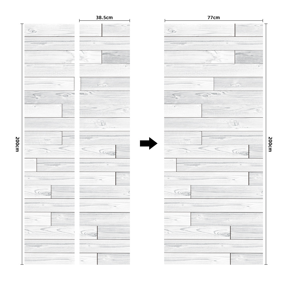 Pegatinas para puertas 3D respetuosas con el medio ambiente, autoadhesivos, fabricantes de origen al por mayor, patrones populares transfronterizos de alta definición, adhesivos para puertas impermeables, a prueba de aceite y antiincrustantes