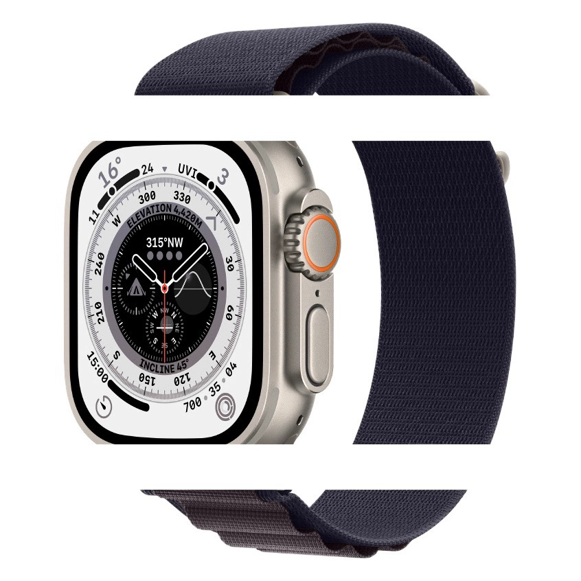 Ремешок для Apple Watch из альпийского нейлона с застежкой-петлей, подходит для Apple Watch 11-го поколения, Ultra 3, универсальный, SE 3