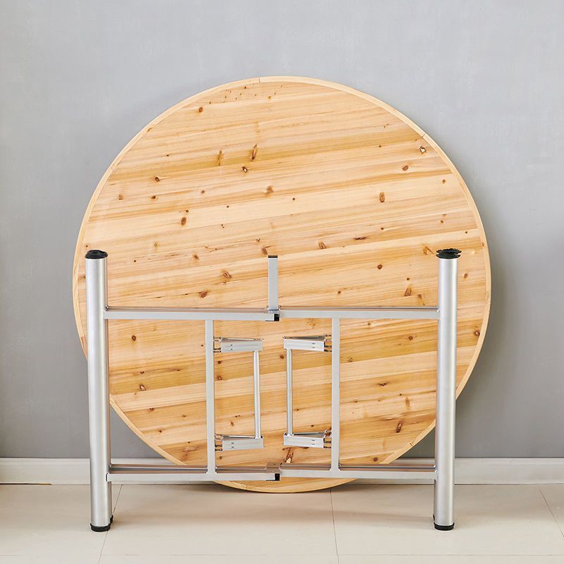 Thickened Large Round Desktop Solid Wood Round Table Countertop Home Hotel Foldableable Fir Round Table Panel Round Dining Table