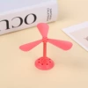 One-in-one three-leaf windmill-delivery film [red]