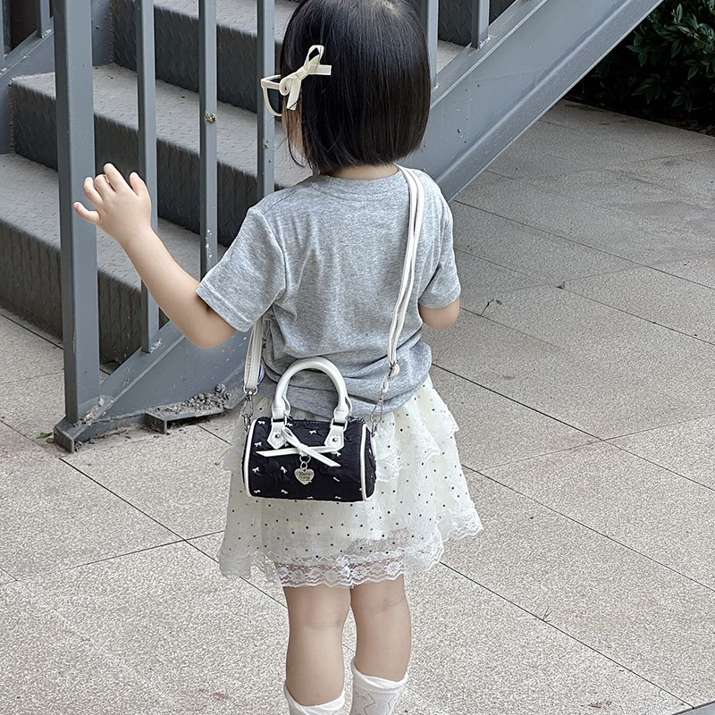 Dolce amor arco pequeña niña mochila mini lindo bebé mochila nuevo bolso de mano para niños