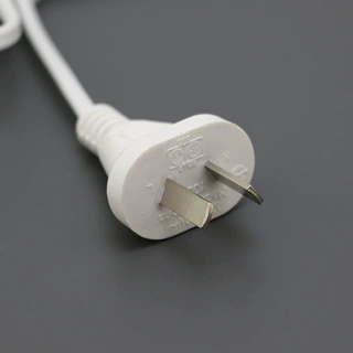 IRAM 2063阿根廷10A250V二芯插头带H05V2V2-F 2x1.0mm2高温电源线