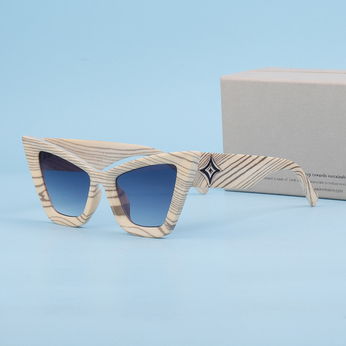 European and American fashionable cat-eye sunglasses for women, trendy personalized small frame sunglasses for men, cross-border glasses wholesale sunglasses