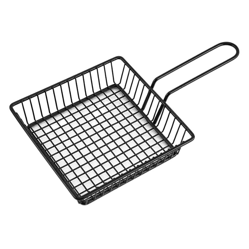 Cesta para papas fritas estilo americano, cesta para aperitivos, cesta para alitas de pollo fritas, cesta para comida de bar y restaurante occidental, cesta creativa para freír.