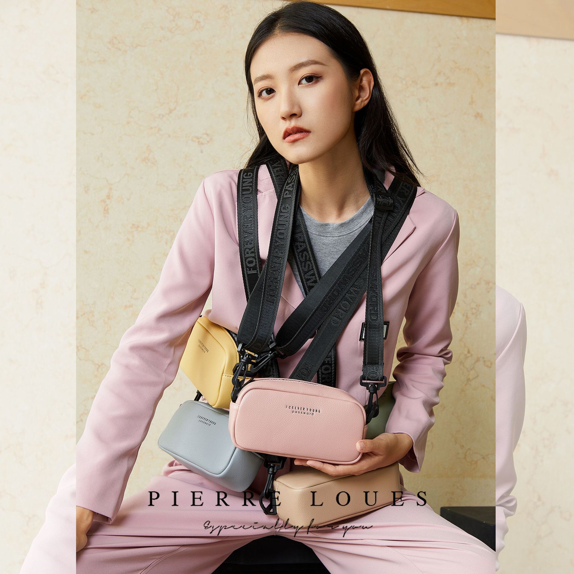 Bolsos de verano de nicho coreanos de alta gama transfronterizos para mujer, bolso de hombro simple de gran capacidad cruzado a la moda para mujer