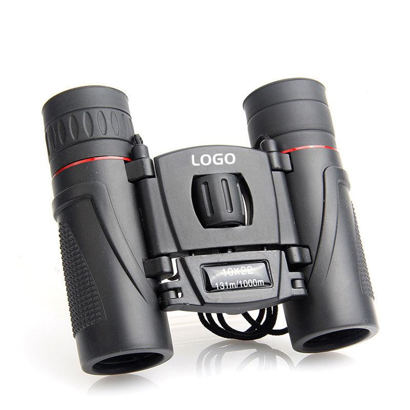 工厂直供10x22双筒望远镜 高清高倍微光夜视 手机拍照儿童望远镜