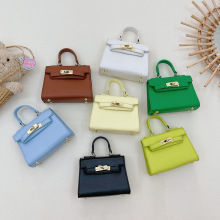 儿童包包洋气小女孩手提零钱包时尚迷你凯莉亲子包女童单肩斜挎包