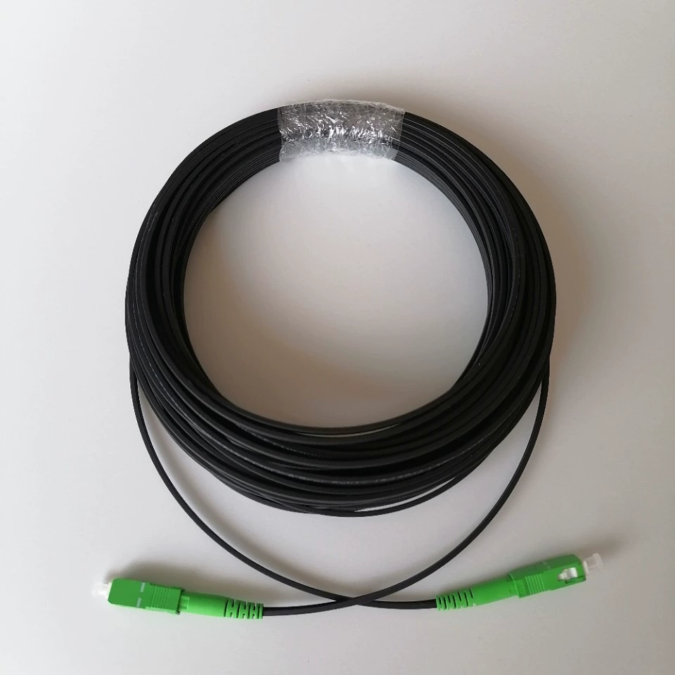 Специальное радио и телевидение SCAPC оптоволоконный провод кожаный провод бабочка введение оптический кабель металлический неметаллический GJXH двойной стальной проволоки