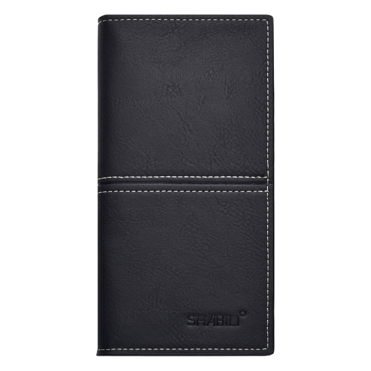 New Business Ultra-Thin Long Wallet, Creative Multi-Card Slot Wallet, Men's Card Holder, Leather Wallet, Trendy for Young People, Wholesale from Manufacturer