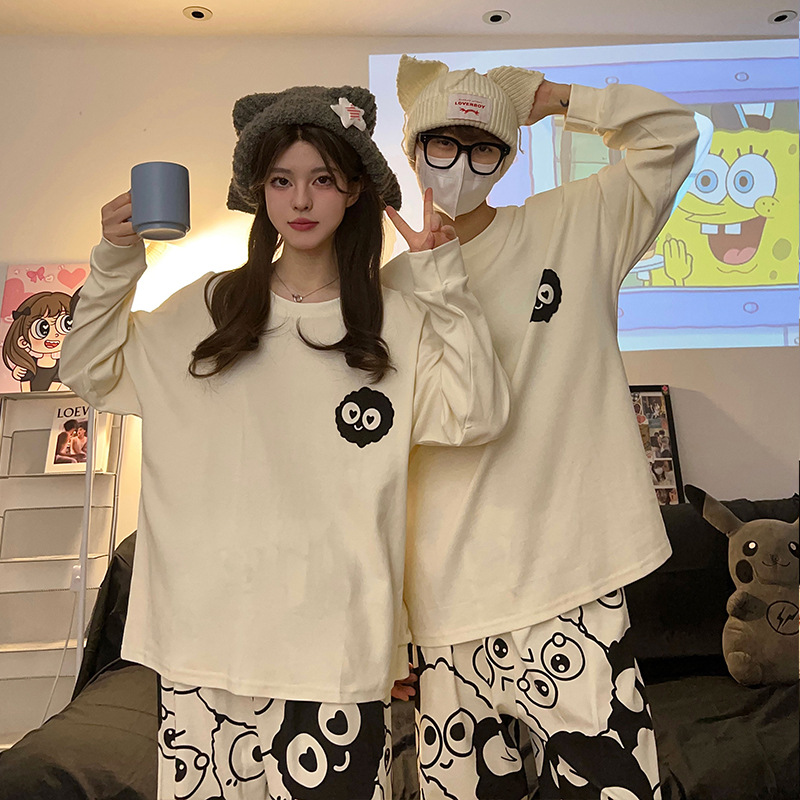 Round neck briquettes [long sleeves + trousers]