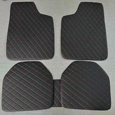 manufacturer, for Temu, Amazon, and foreign – Universal Foot Pad - black-with-red-lines