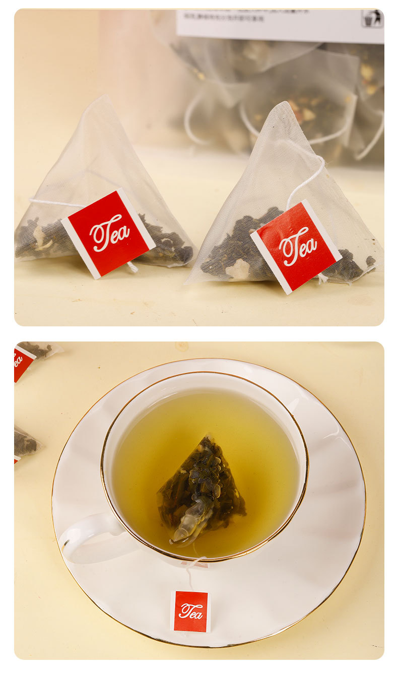 Peach Oolong Tea Bags Mi Tao Wu Long 50 Count Pyramid Bags Hot or Cold Brew Fruity Herbal Tea specifications