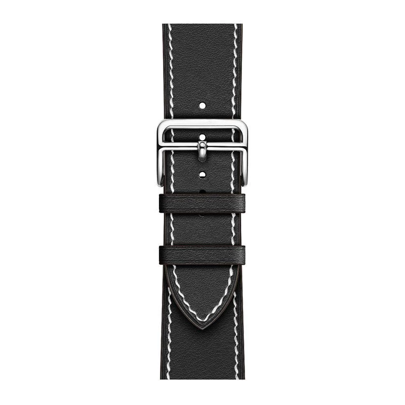 Подходит для кожаного ремешка Apple Hermes ремешок iWatch 8/7/6/5/4 поколения - цвет поколения - кожаный ремешок против взрыва
