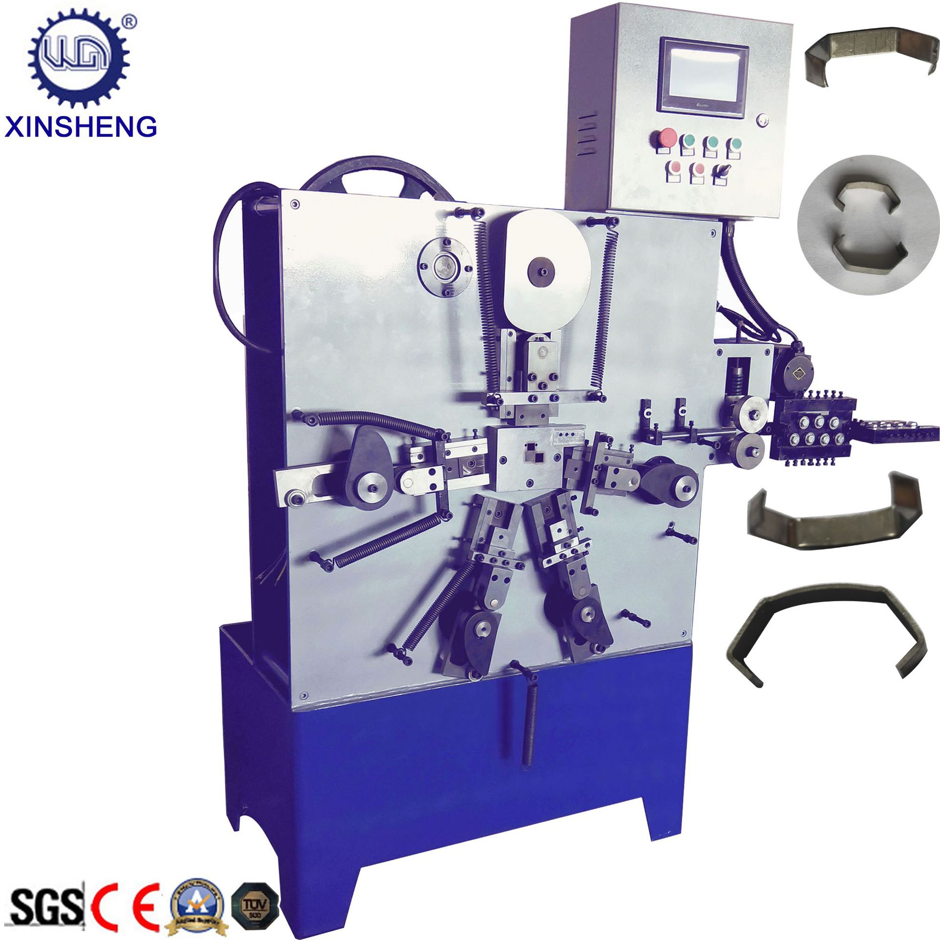 不锈钢弹片折弯机 猛钢弹片折弯机 刀柄滑轨金属弹片折弯专机