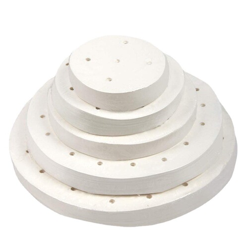Household food-grade baking oil paper Xiaolongbao steamed buns cage pad paper disposable large silicone oil steamer paper