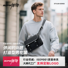 ショルダーバッグ、新しい防水バッグ、実用的なバッグ、トレンディなファッションメンズクロスボディバッグ、多機能財布、ブランドメーカー