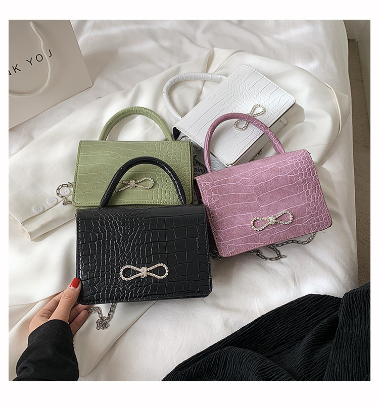 Fashion Messenger Retro Small Square Bag display picture 5