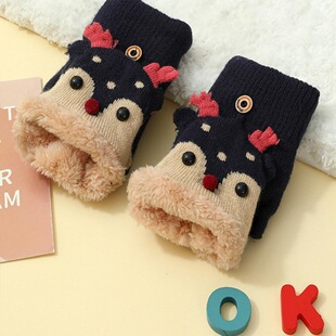 J 75891 Winter Half Finger Gloves ��ͨ��ů���� �W���L��羳