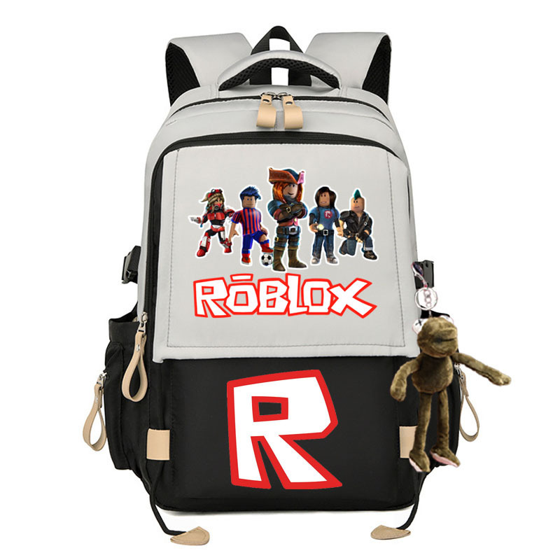 2024Roblox Large Capacity Student Schoolbag Casual Backpack Anime Laptop Backpack