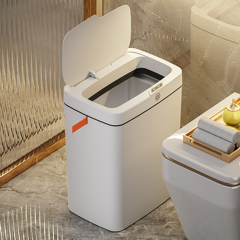 誘導ゴミ箱トイレ知能誘導防湿耐湿自動開蓋家庭用知能ゴミ箱|undefined