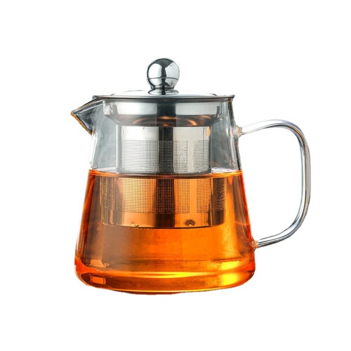 Stainless steel inner pot glass teapot electric ceramic teapot borosilicate glass flower tea pot Gongfu tea set
