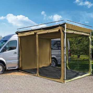 Car Tent, Car Side Awning, Outdoor Rainproof Camping Self-Driving Travel Equipment, Car Side Canopy