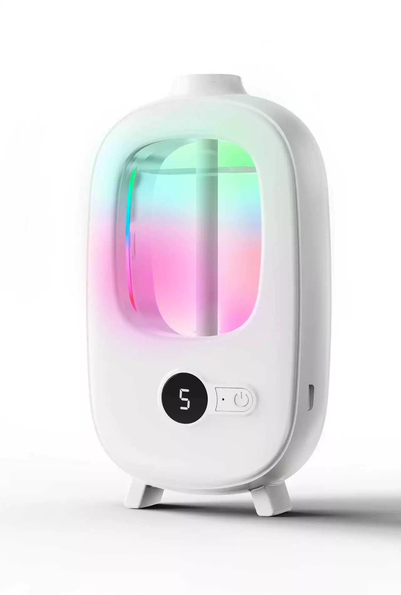 Perfumed ultrasonic aroma diffuser for hotel, automatic deodorant strongly flavoured, with LED display, long-term effect