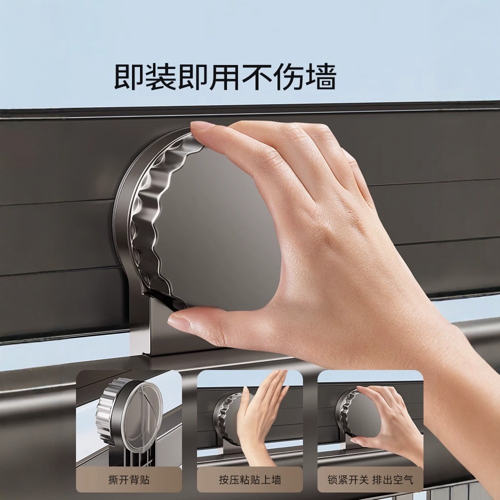 Ventosa rejilla de secado invisible telescópica red de secado plegable calcetines de enfriamiento interior espacio en el balcón artefacto de secado de ropa