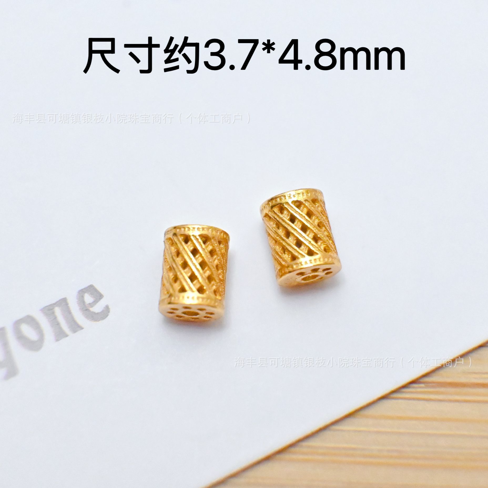S925 Silver Ancient Gold DIY Through-Hole Accessories Butterfly Spacer Bead Pendant Pendant Beaded Bracelet Necklace Jewelry Wholesale