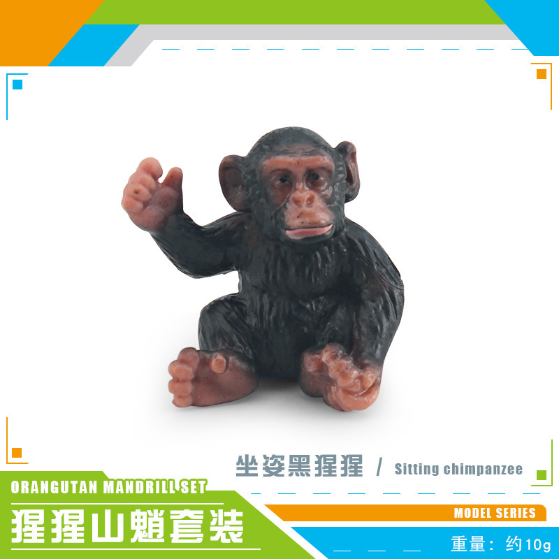 PL127-214 sentado chimpancé 10g
