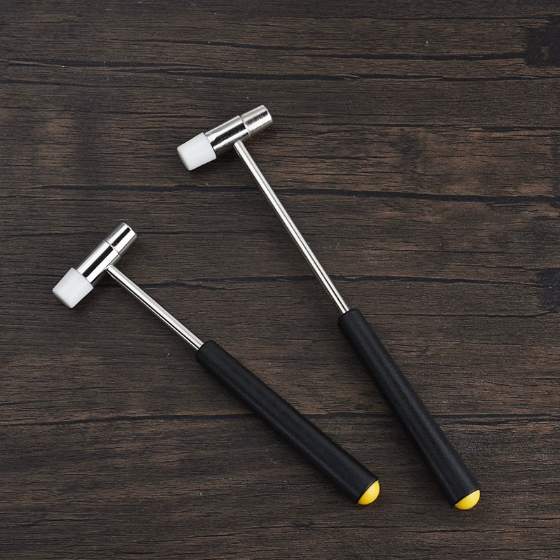 Маленький молоток, двойного назначения для мягких и твердых материалов, маленький молоток с длинной и короткой ручками, ручной молоток для ремонта мелких бытовых приборов, молоток для ремонта часов, многофункциональный.