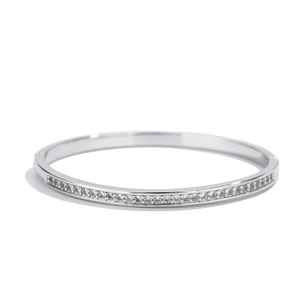 Pulsera de diamantes brillantes estilo estrella, muy vendida en el extranjero, para mujer, estilo minimalista, diseño de nicho, moderno y a la moda.