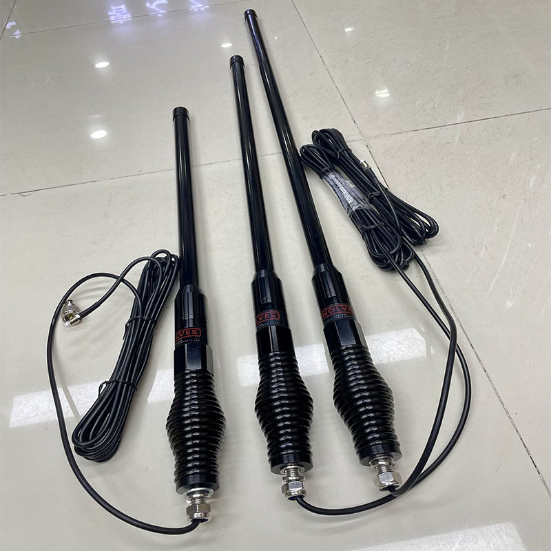 Enhanced Large Spring Thickened Vehicle Radio Intercom Signal Booster Antenna Off-Road Vehicle Front Bumper Flagpole