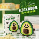 Compatible with Lego Microparticles Building Blocks Happy Food Play Series Vigor Avocado Big Pineapple Children's Educational Toys