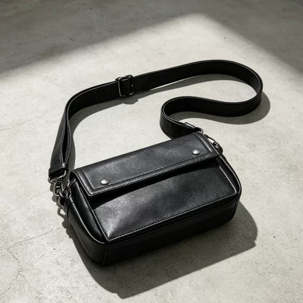2026 New Vintage Men's Messenger Bag, Top Layer Vegetable-Tanned Leather Shoulder Bag, Men's Crossbody Bag, Casual Korean Style Trendy Small Backpack