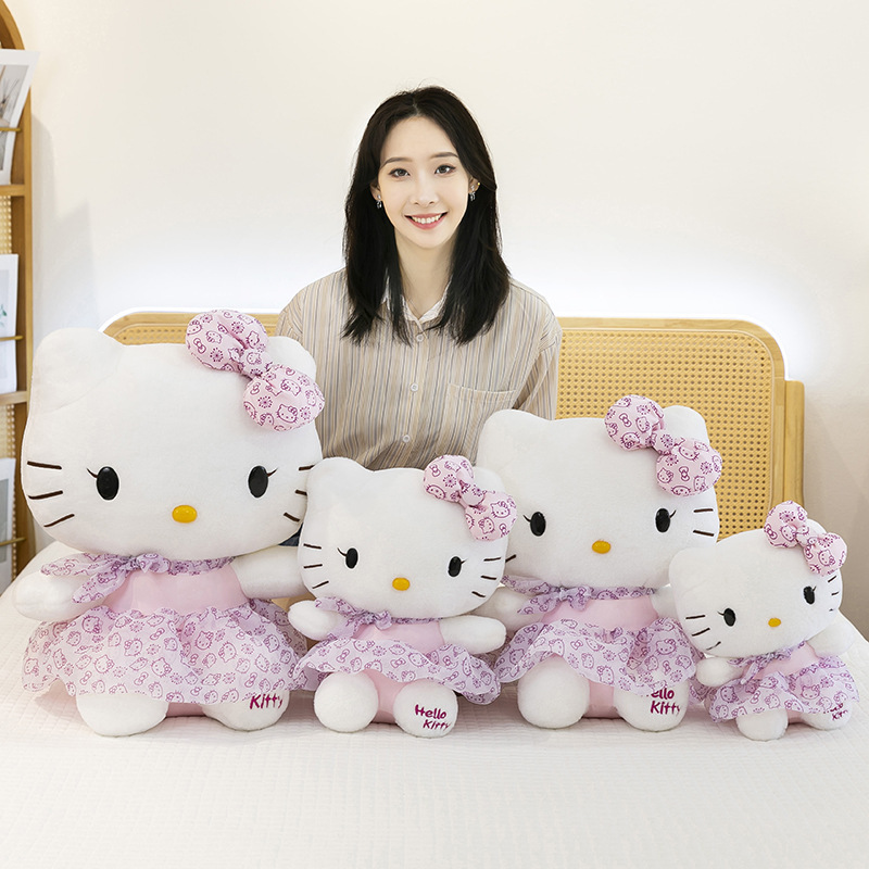 新型ハローキティぬいぐるみ、キティちゃんのぬいぐるみ卸売、kt猫人形、ハローKTキャッチャー人形|undefined