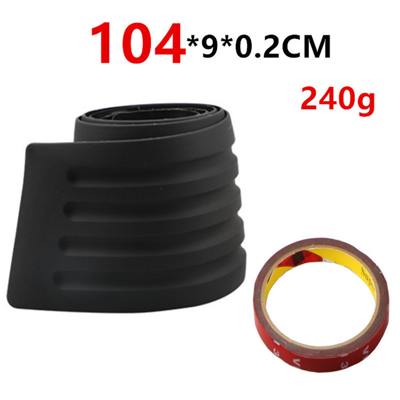 Universal Car Trunk Protection Strip Bumper Anti-Collision Anti-Scratch Tailgate Decorative Strip Threshold Rear Guard Protection Sticker
