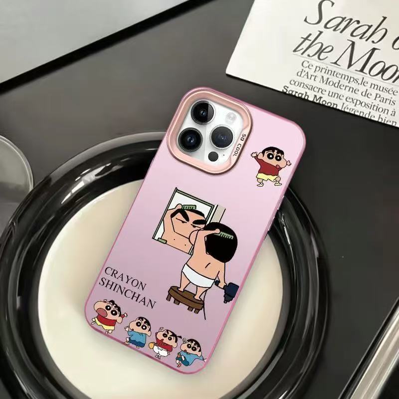 Nueva aplicación para iPhone 16 funda para teléfono móvil Apple 15promax/14 anti-caída 13pro12 Japón y Corea 11x r chica