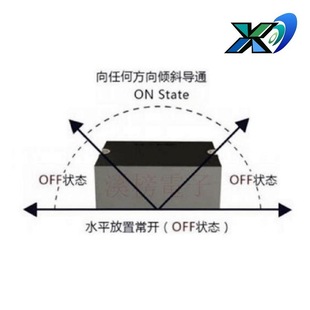 30 Degree Trigger Vibration Switch 30 Degree Angle Patch Vibration Switch 30 Degree Vibration Sensor