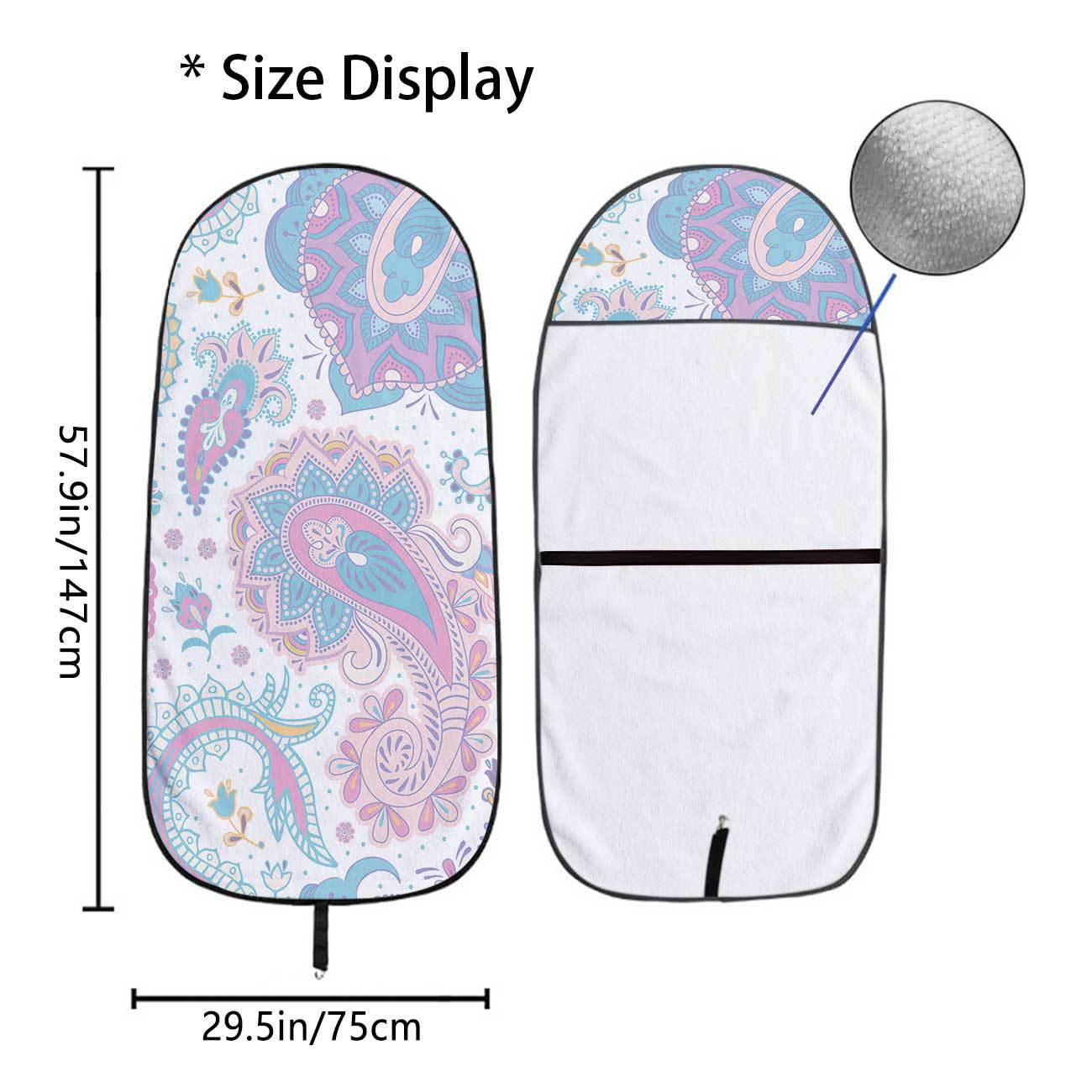 Car seat towel cover front seat protector suitable for gym and exercise, universal for all seasons, car use 31