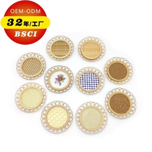 Wholesale Bamboo Coaster Cup Holder Pot Mat Tea Mat Tea Props Japanese Style Simple Tea Cup Mat Tea Set