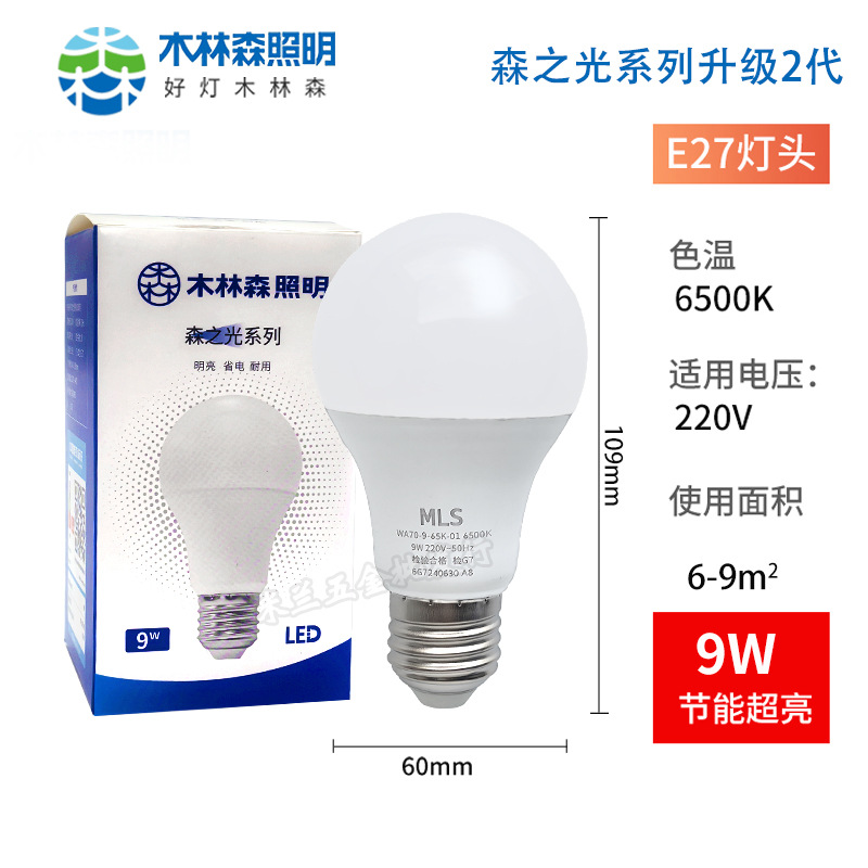 Mulinsen bombilla led hogar Super brillante bombilla E27 tornillo 5W28W48W iluminación interior de alta potencia bombilla de la lámpara