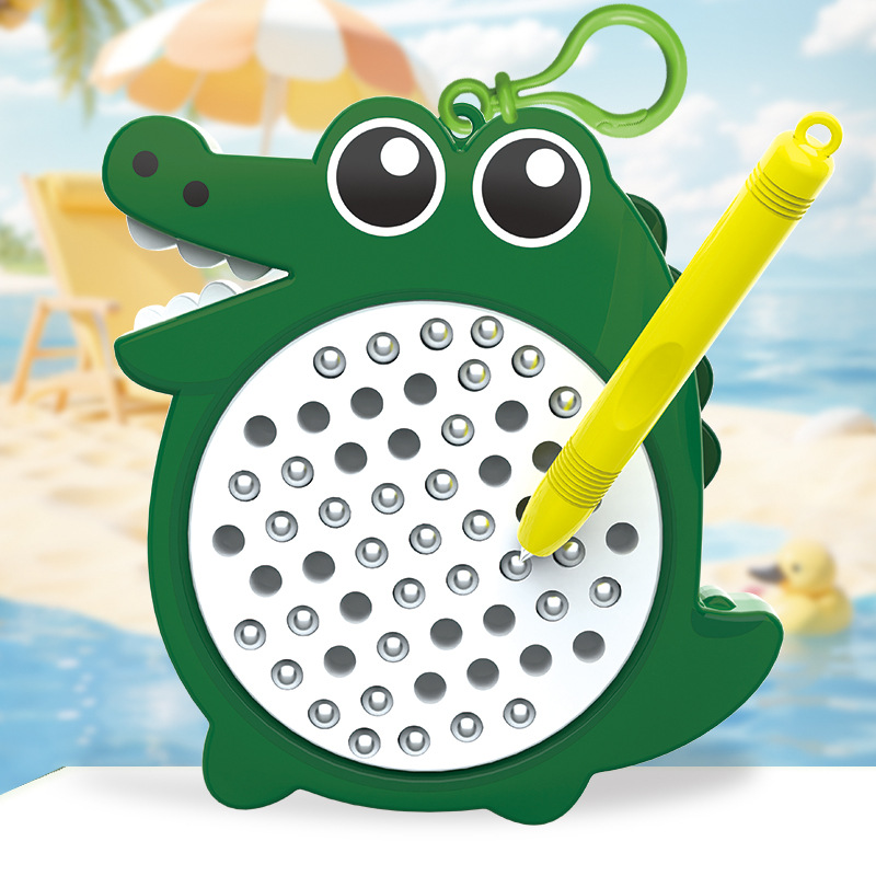 Animales pequeños creativos, frutas, bolas de acero magnéticas, tablero de dibujo, llavero, colgante para estudiantes, juguetes divertidos y prácticos, regalos al por mayor