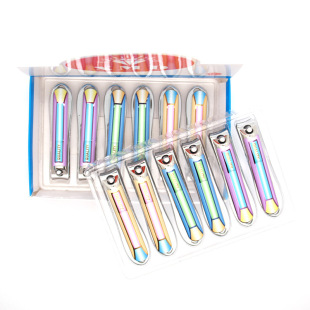 New printed nail clippers cartoon animal nail clippers painted nail clippers supermarket 2 yuan store Boxed Wholesale