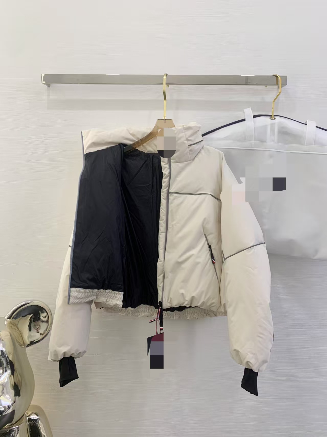Travel windproof waterproof ski down jacket for traveling