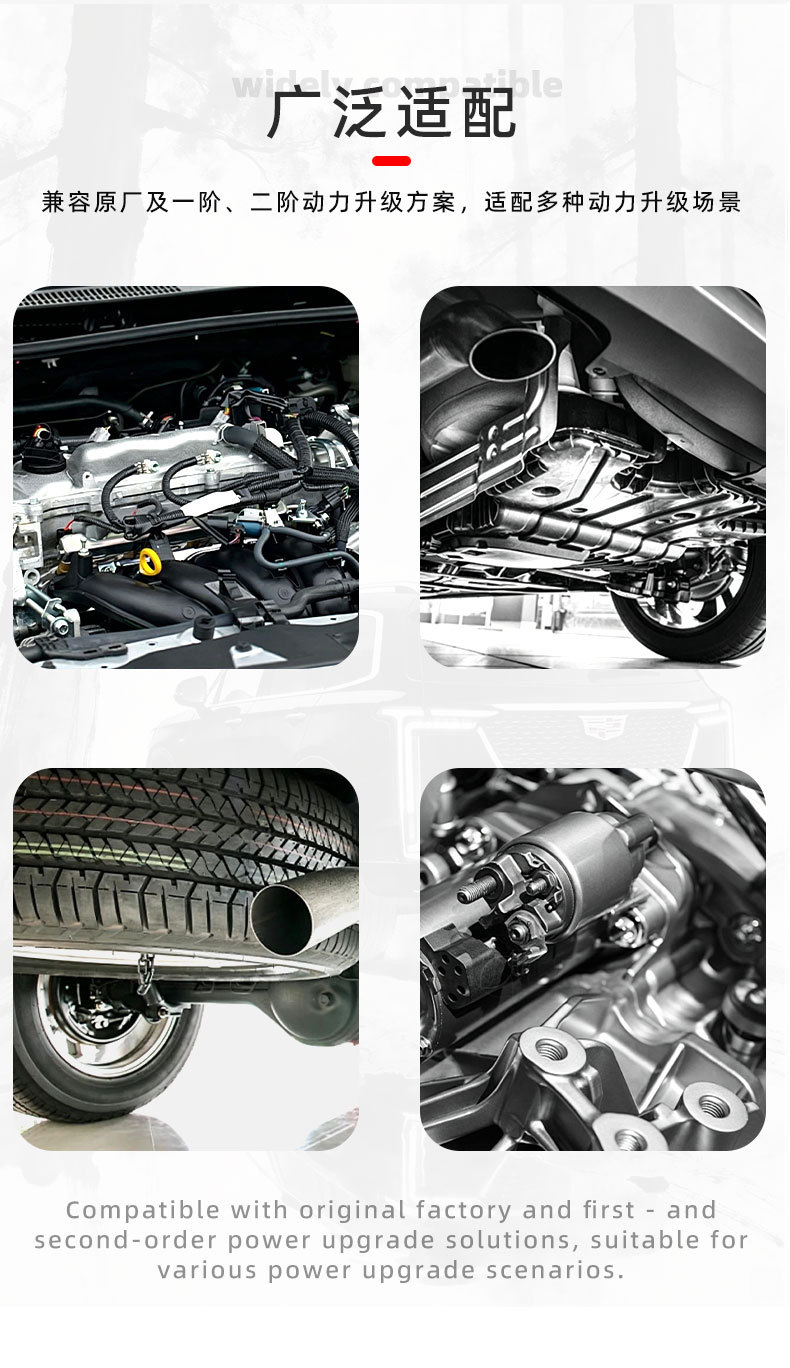 BMW 5 Series G60 G68 2.0T 200-molybdenum three-way heat shield exhaust pipe manufacturer wholesale exhaust components