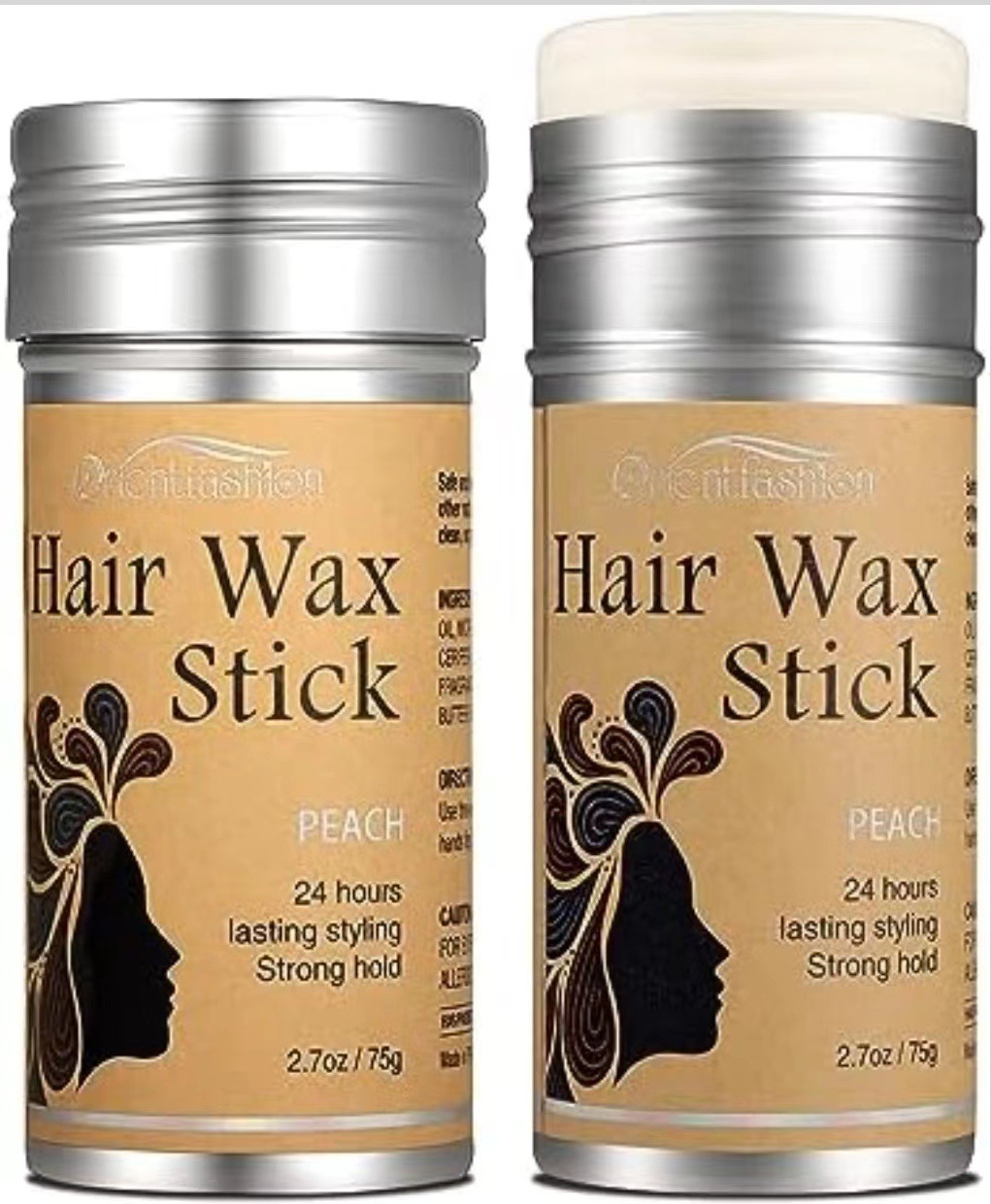 跨境发蜡棒碎发整理膏发蜡棒男女定型碎发神器碎发膏批发