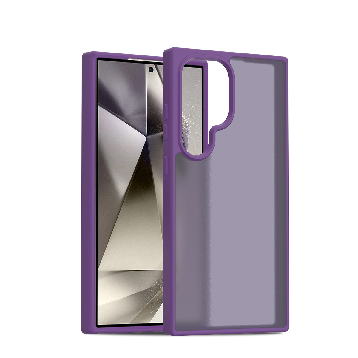 Comercio exterior aplicable a Samsung A15 piel caja de teléfono móvil 2 - en - 1 pc + tpu cubierta protectora esmerilada gruesa 2.0mm fábrica