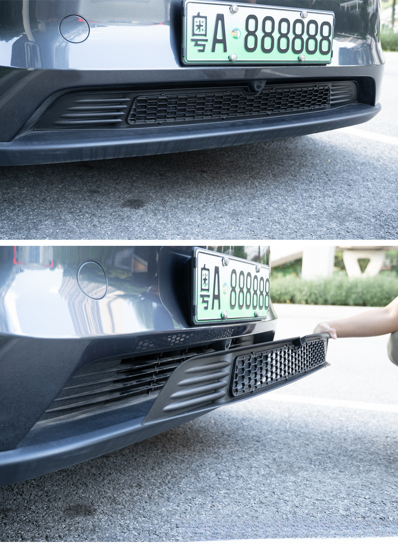Suitable for Tesla Model Y Insect-Proof Net, Air Outlet Cover, Protective Accessories, Detachable Car Window, Cross-Border